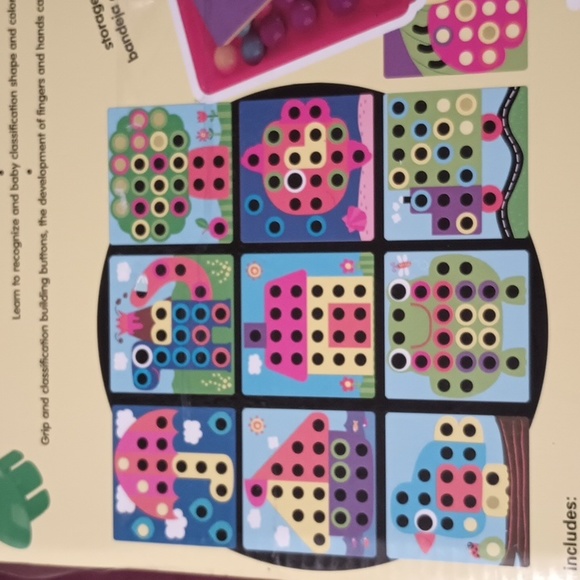 Button nail arts and games sensory play - Picture 8 of 9